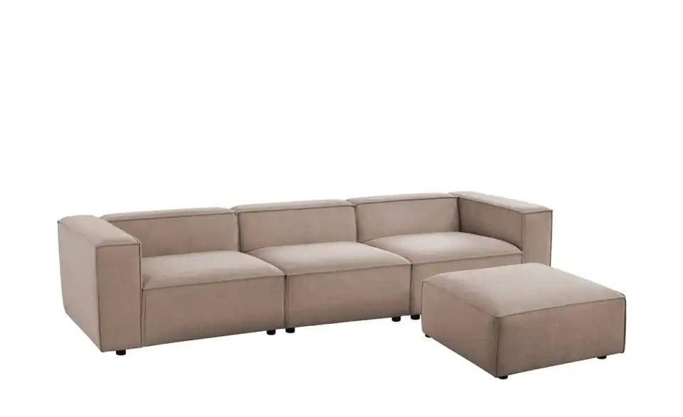 Höffner-Selection Big Sofa Sienna inklusive Hocker, Perspektive