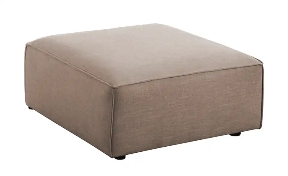 Höffner-Selection Big Sofa Sienna inklusive Hocker, Frontansicht