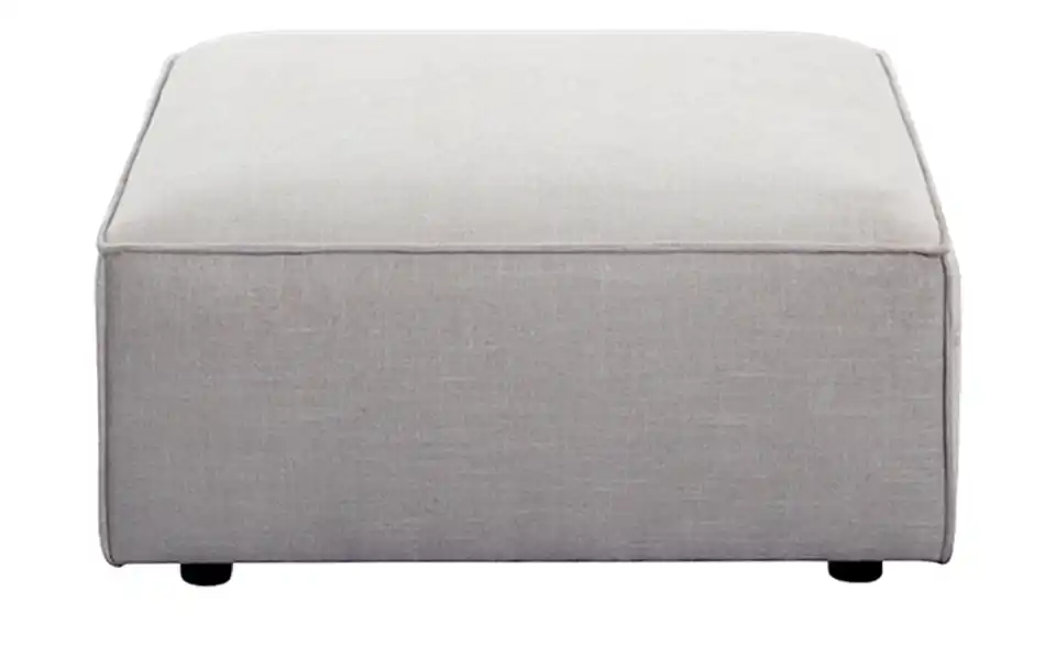 Höffner-Selection Big Sofa Sienna inklusive Hocker, Frontansicht