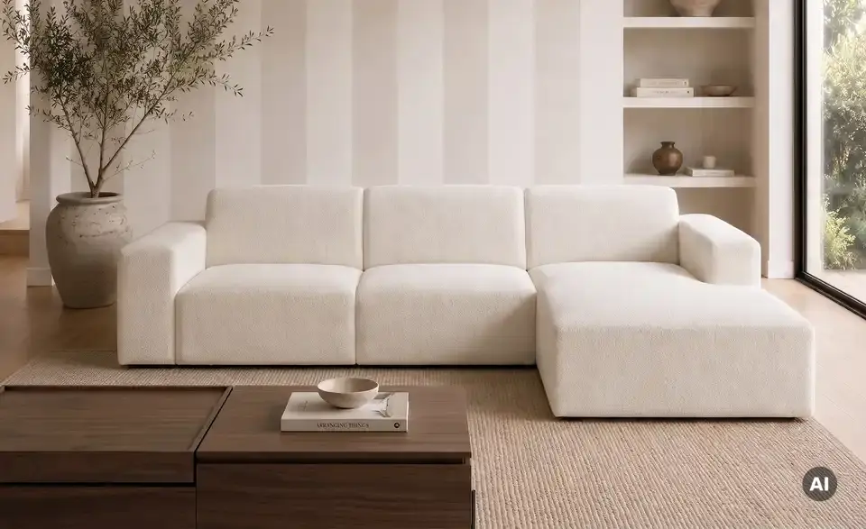 Höffner Selection Ecksofa Alma, in Wohnsituation