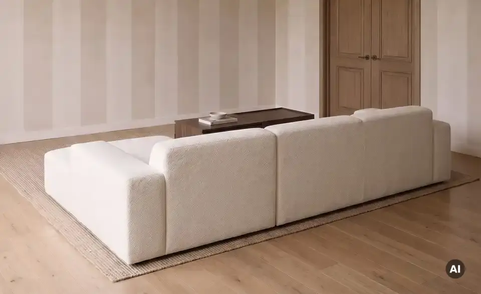 Höffner Selection Ecksofa Alma, Rückansicht