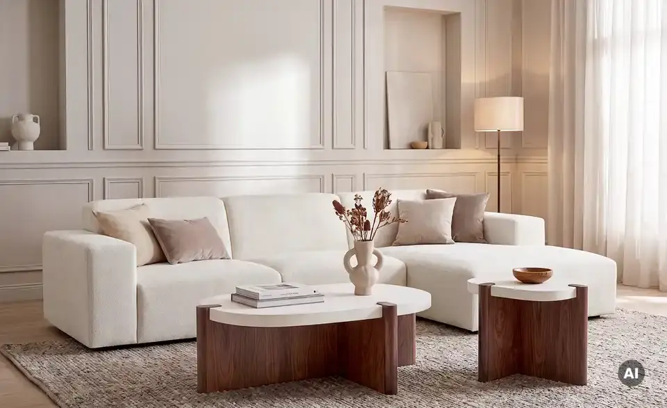 Höffner Selection Ecksofa Alma, in Wohnsituation