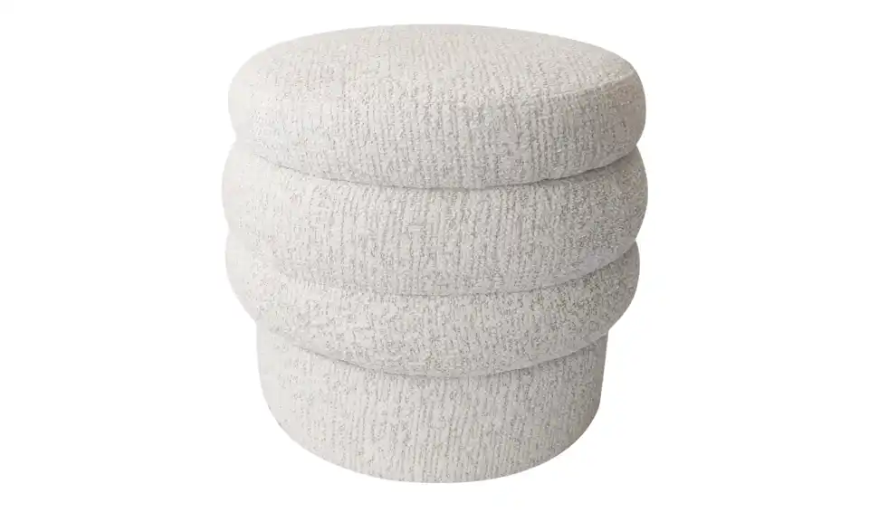 Höffner-Selection Hocker Leni mit Stauraum, Frontansicht
