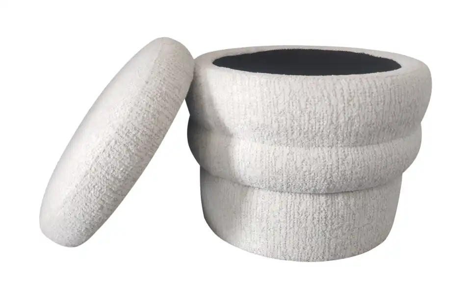 Höffner-Selection Hocker Leni mit Stauraum, Funktionsansicht