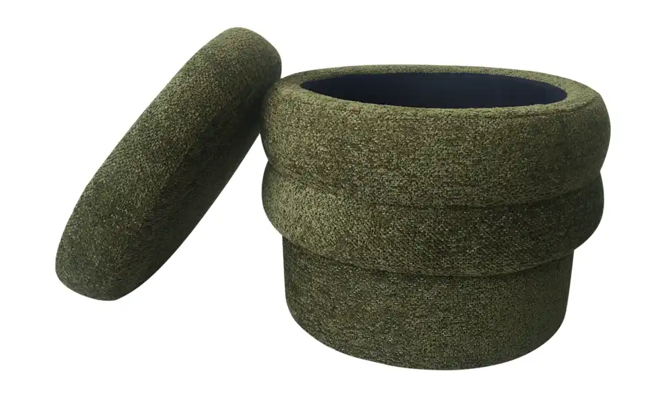 Höffner-Selection Hocker Leni mit Stauraum, Funktionsansicht