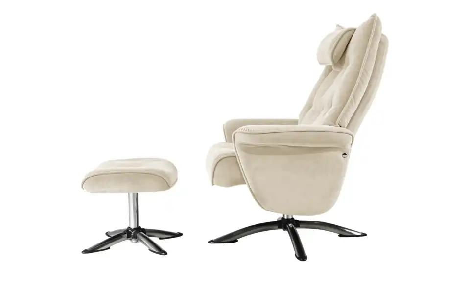 Relaxsessel Betsy mit Hocker, Profilansicht