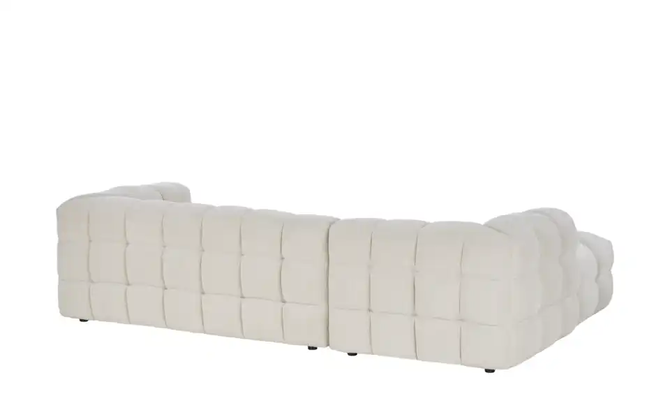 Ecksofa Vibana in moderner Bubble-Optik, Rückansicht