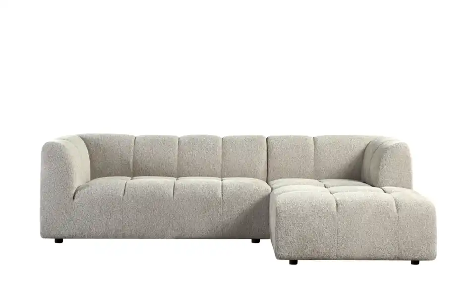 Ecksofa Vilda in moderner Bubble Optik, Frontansicht