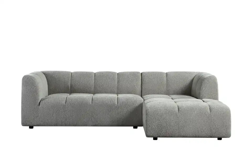 Ecksofa Vilda in moderner Bubble Optik, Frontansicht
