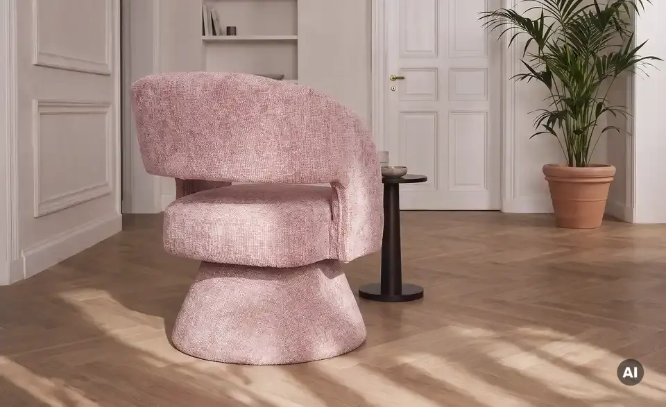 Höffner Selection Drehsessel Nuri, Rückansicht