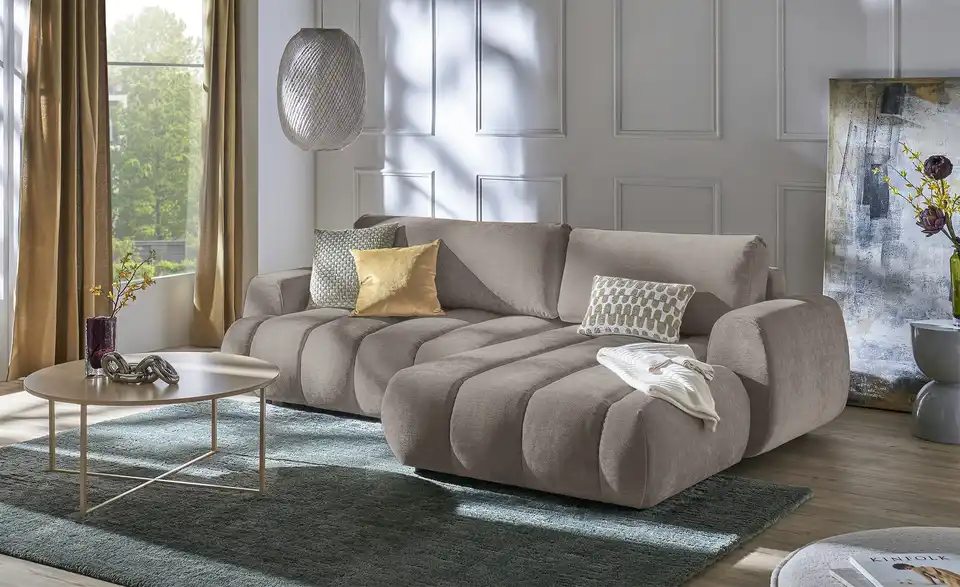 uno Ecksofa Passo mit Schlaffunktion, in Wohnsituation