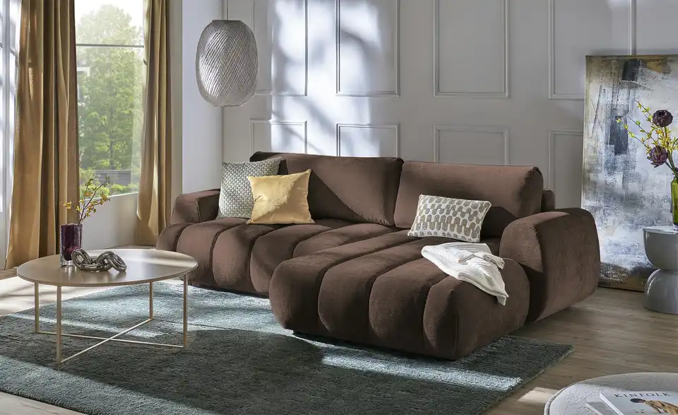 uno Ecksofa Passo mit Schlaffunktion, in Wohnsituation