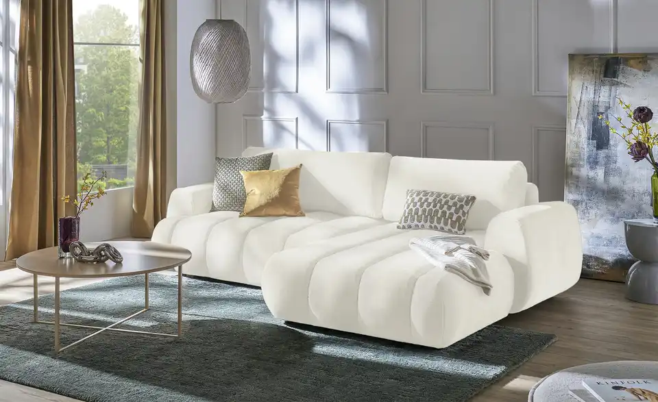 uno Ecksofa Passo mit Schlaffunktion, in Wohnsituation