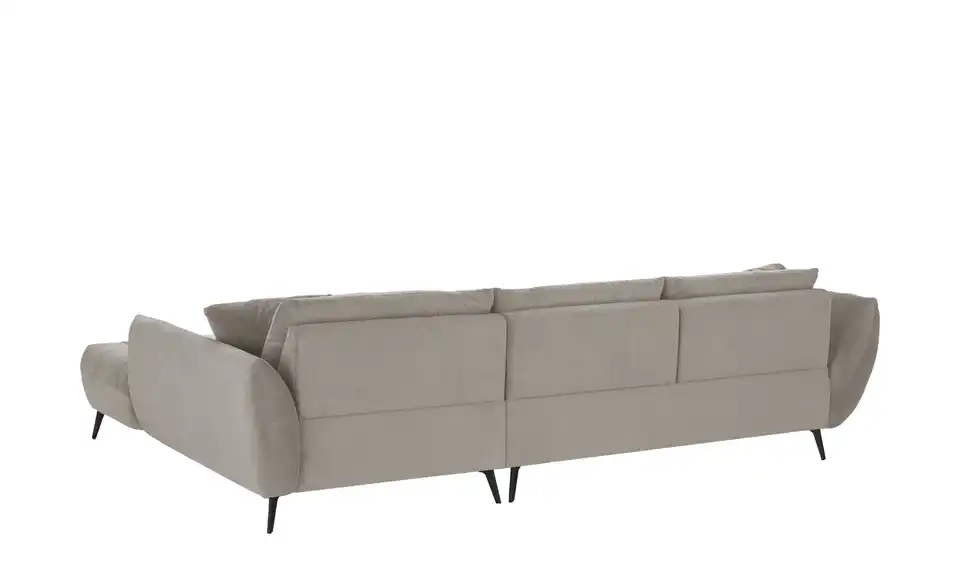 bobb Ecksofa Carly mit Sitztiefenverstellung, Rückansicht