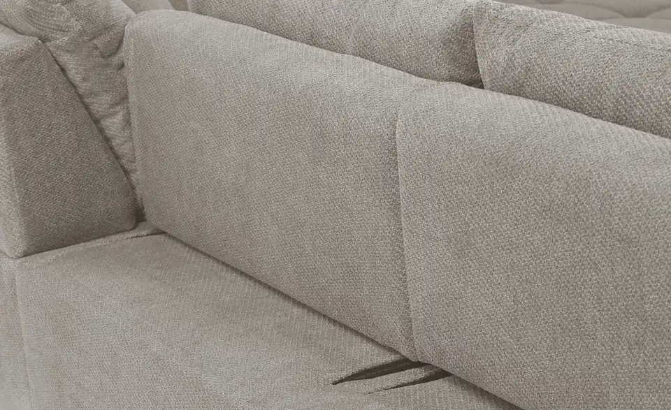 bobb Ecksofa Carly mit Sitztiefenverstellung, Detailansicht