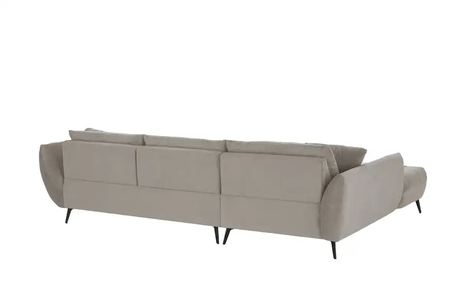 bobb Ecksofa Carly mit Sitztiefenverstellung, Rückansicht