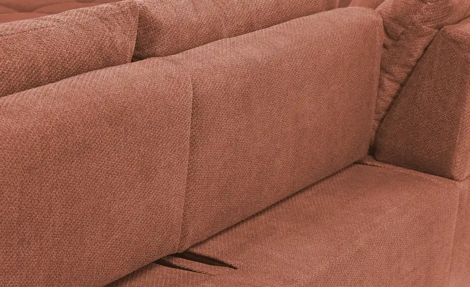 bobb Ecksofa Carly mit Sitztiefenverstellung, Detailansicht