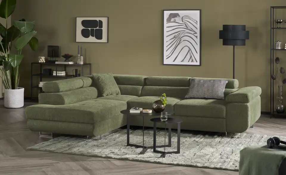 Ecksofa Tereccia mit Schlaffunktion, Perspektive