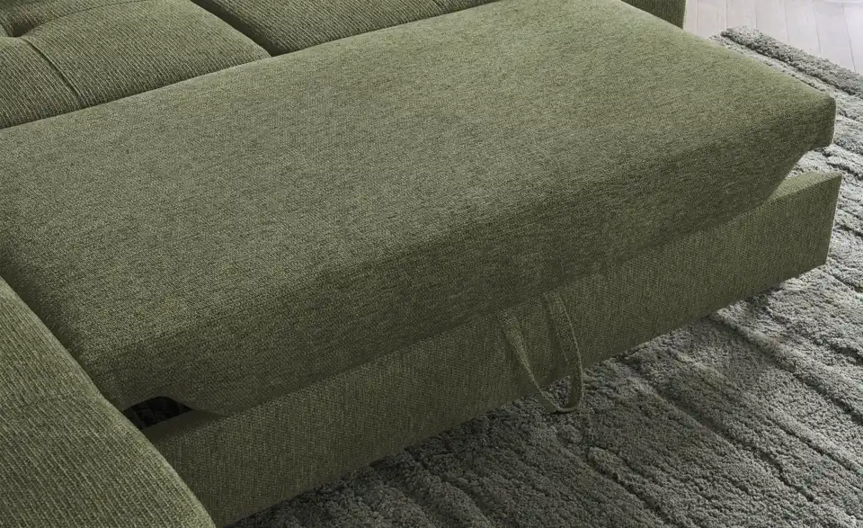 Ecksofa Tereccia mit Schlaffunktion, Detailansicht