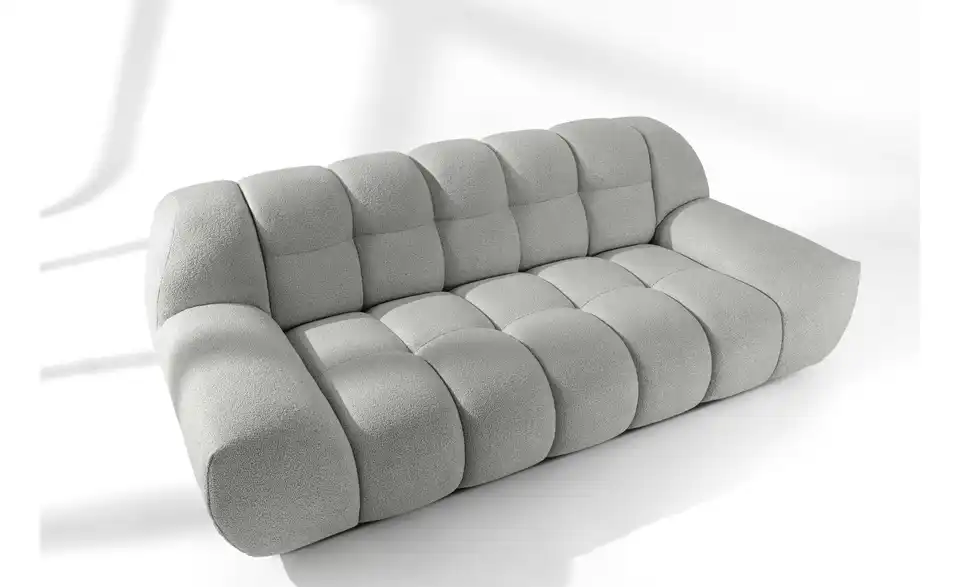 KONSIMO Polstermöbel 4er-Set Vena in Bubble Optik, in Wohnsituation