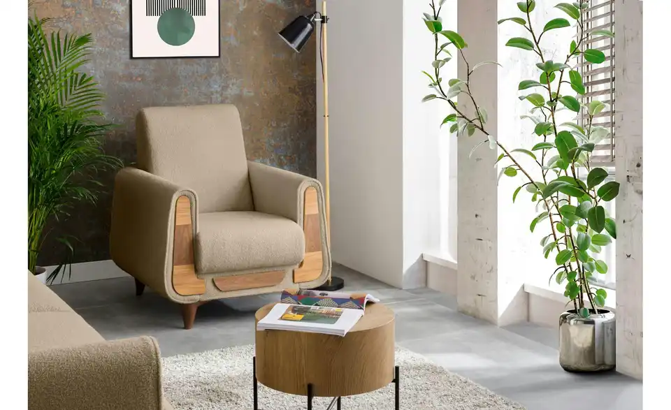 KONSIMO Sessel, in Wohnsituation