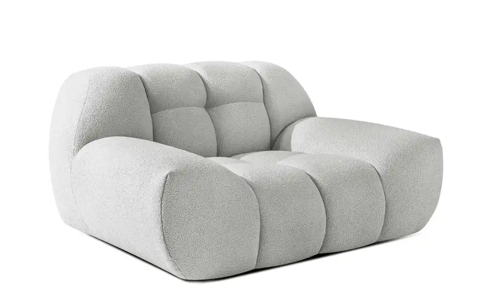 KONSIMO Sessel Vena in Bubble Optik, Profilansicht