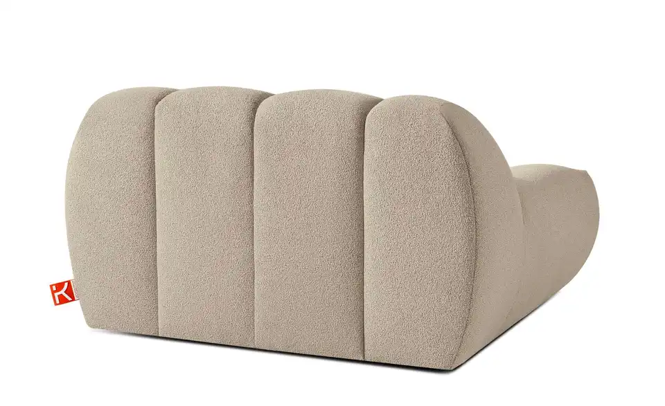KONSIMO Sessel 2er-Set Vena in Bubble Optik, Rückansicht
