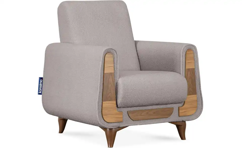 KONSIMO Sessel, Profilansicht