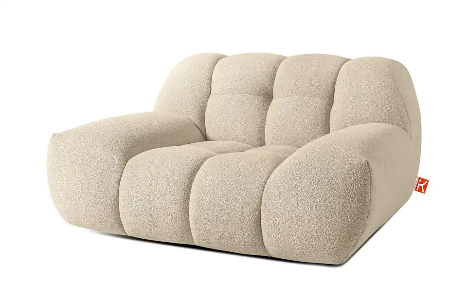 KONSIMO Sessel 2er-Set Vena in Bubble Optik, Detailansicht