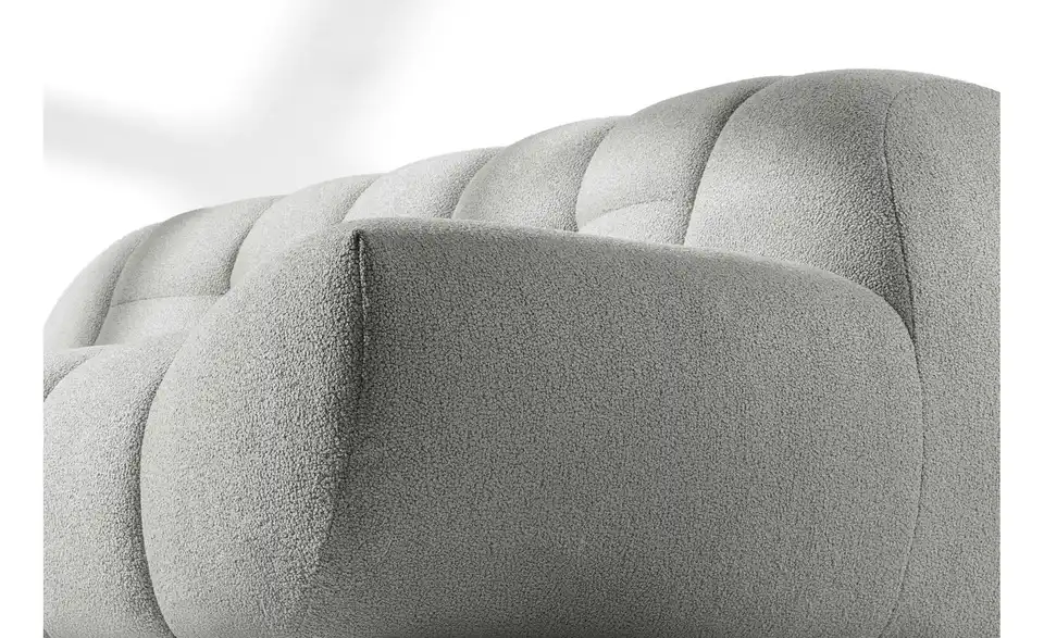 KONSIMO Einzelsofa Vena in Bubble Optik, Detailansicht