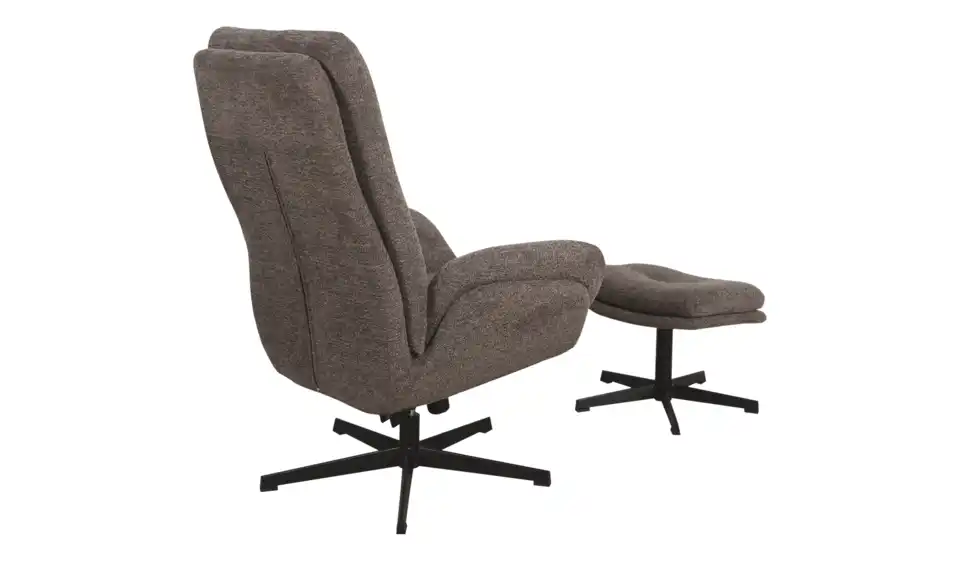 Relaxsessel mit Hocker Balbina, Rückansicht