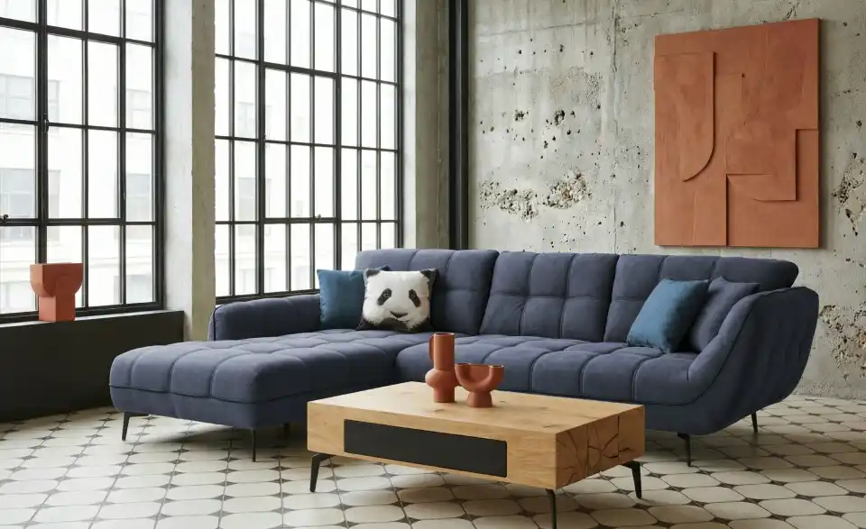 bobb Ecksofa Lazlo, in Wohnsituation