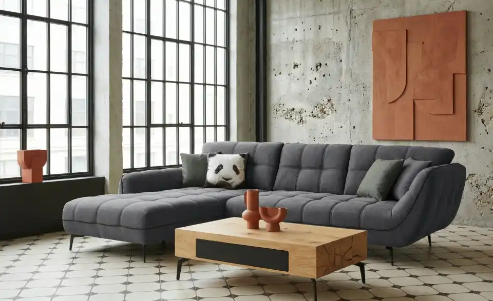 bobb Ecksofa Lazlo, in Wohnsituation