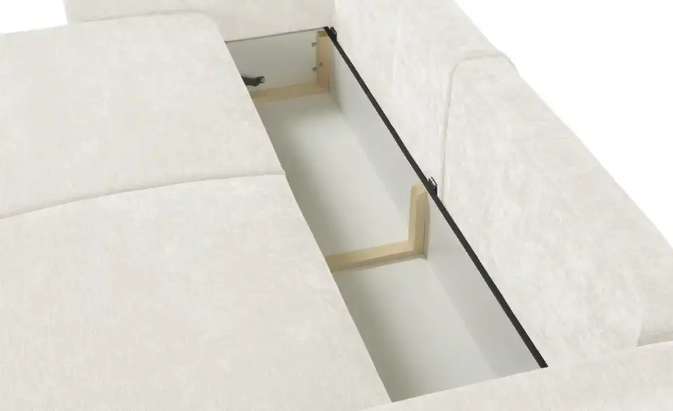 uno Schlafsofa Mossa mit Bettkasten, Detailansicht