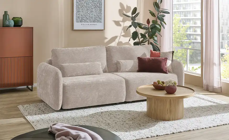 uno Schlafsofa Mossa, in Wohnsituation