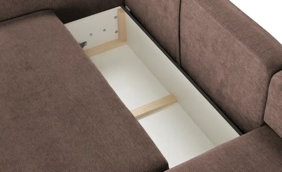 uno Ecksofa Mossa Mit Schlaffuktion, Detailansicht