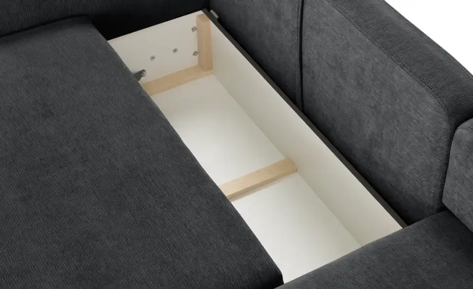 uno Ecksofa Mossa Mit Schlaffuktion, Detailansicht
