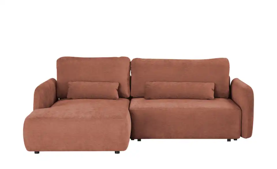 uno Ecksofa Mossa Mit Schlaffuktion, Frontansicht