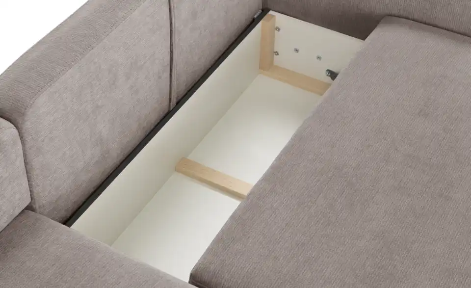 uno Ecksofa Mossa Mit Schlaffuktion, Detailansicht