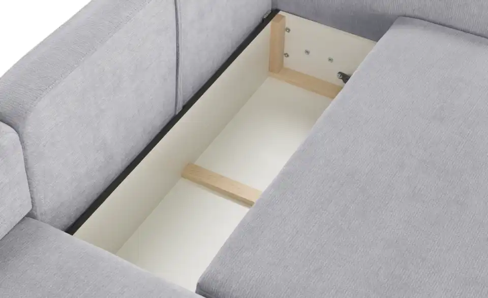 uno Ecksofa Mossa Mit Schlaffuktion, Detailansicht