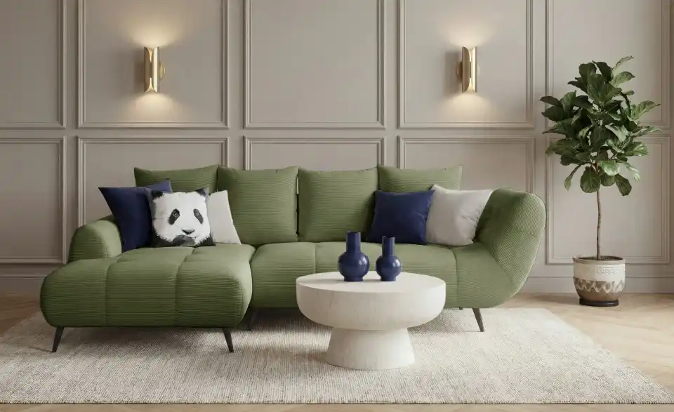 bobb Ecksofa Bellani III, in Wohnsituation