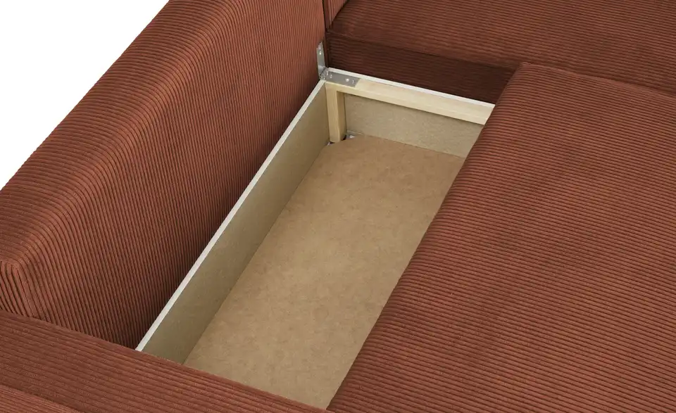 uno Ecksofa Cleo mit Schlaffunktion, Detailansicht