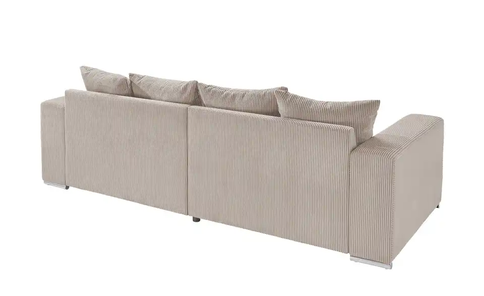 uno Bigsofa Ricardo aus Cordstoff, Rückansicht
