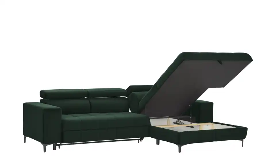 switch Ecksofa Caro aus Mikrofaser, Funktionsansicht