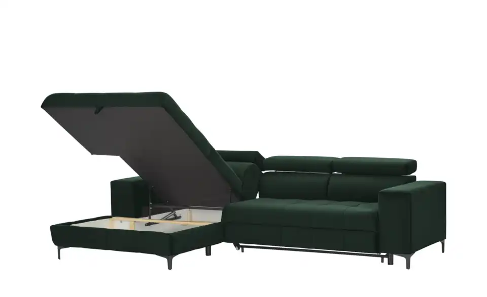 switch Ecksofa Caro aus Mikrofaser, Funktionsansicht