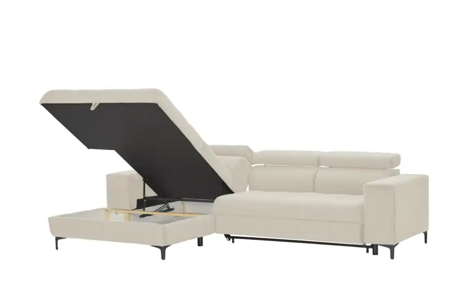 switch Ecksofa Caro aus Mikrofaser, Funktionsansicht