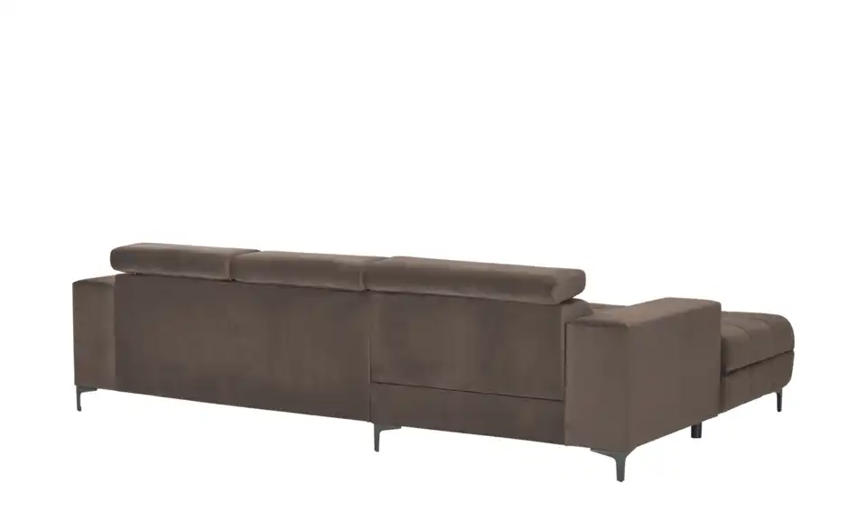 switch Ecksofa Caro aus Mikrofaser, Rückansicht