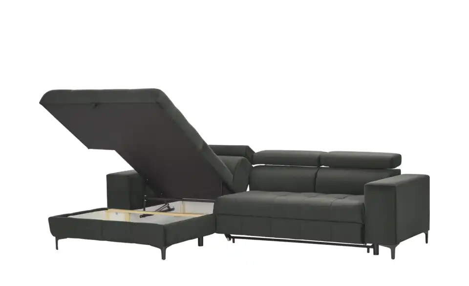 switch Ecksofa Caro aus Mikrofaser, Funktionsansicht