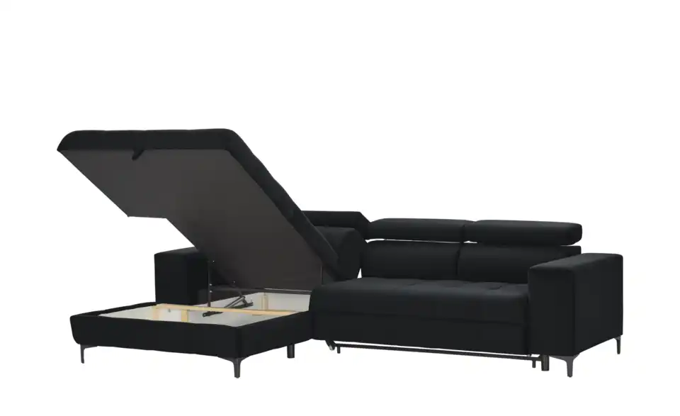 switch Ecksofa Caro aus Mikrofaser, Funktionsansicht