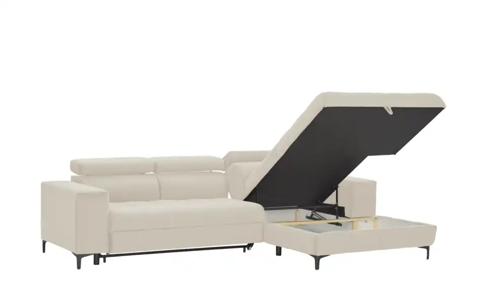 switch Ecksofa Caro aus Mikrofaser, Funktionsansicht